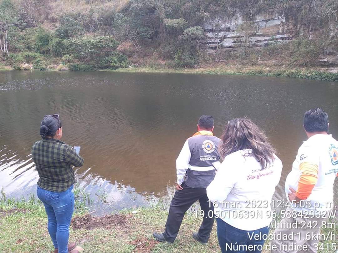 Exhortan autoridades a no meterse al río Jamapa por contaminación